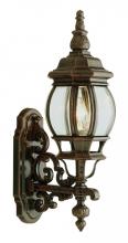  4050 RT - Francisco 1-Light Outdoor Beveled Glass Coach Wall Lantern